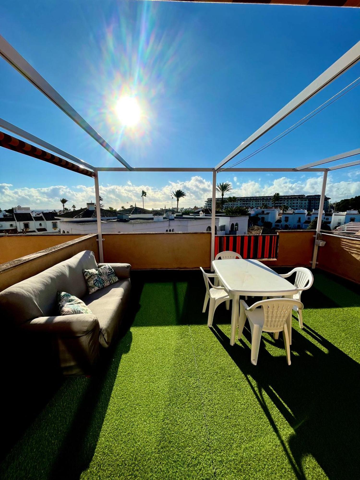 Atico Con Gran Terraza A 50 Metros De La Playa De Casares Leilighet San Luis de Sabinillas Eksteriør bilde